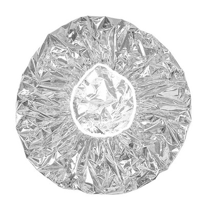 Specialus aliuminio folijos šilumą izoliuojantis dangtelis, skirtas grožio salonui, vandeniui atspari kepurė, vienkartinė SPA plaukų salono dušo dangtelis, vonios gaubtas