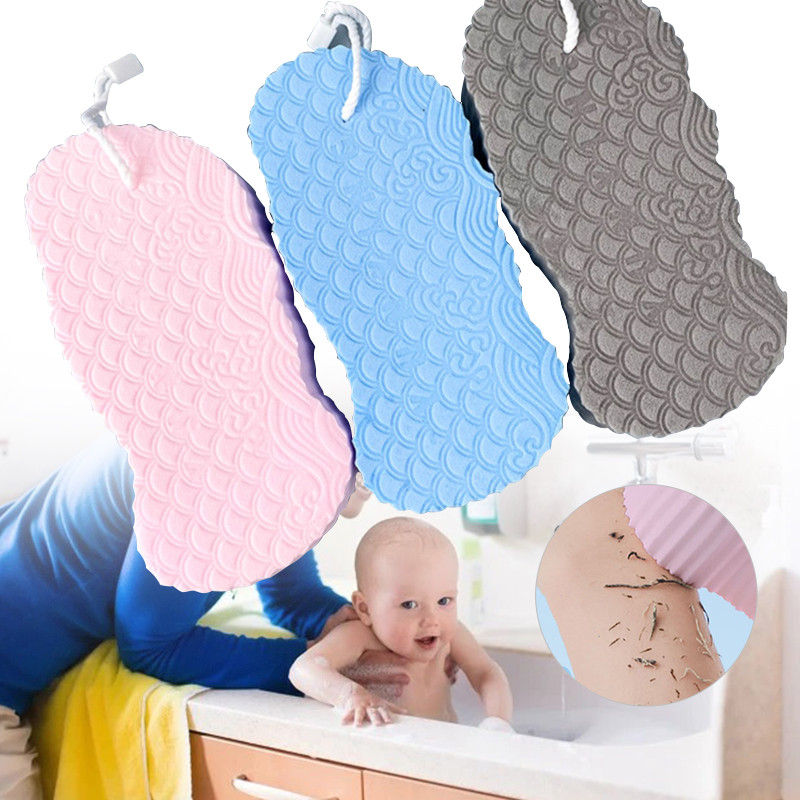 2022. gada jaunais īpaši mīkstais vannas sūklis Magic Sponge ķermeņa pīlings, atmirušo ādu nolobošs vannas dvieļu masāžas līdzeklis, tīra dušas birste