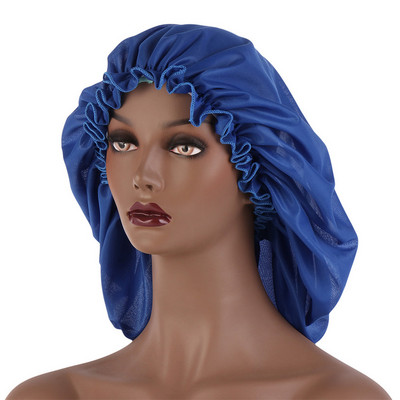 Visokokvalitetna super kapa za spavanje Kapa za tuširanje Njega ženske kose Zaštita kose Velika satenska svilena kapa za spavanje Kapa za spavanje Elastična šeširica