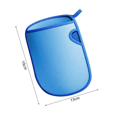 Dušas cimds Spa Exfoliator Divpusējs vannas cimds 5 krāsu ķermeņa tīrīšanas skrubis Mitt Rub Dead Skin noņemšana Vannas istabas produkts Esponja