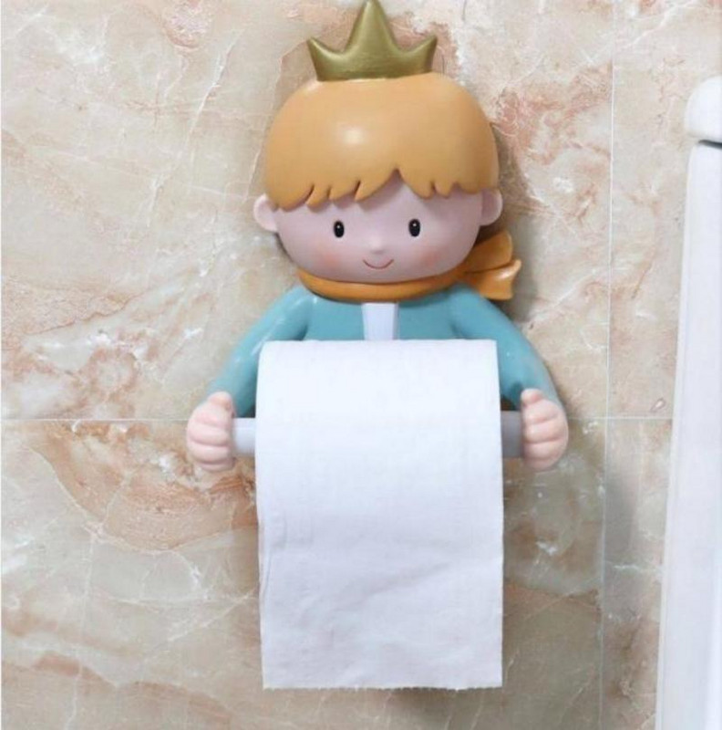 Radošs sejas dvieļu turētājs bez cauruma karikatūra tualetes papīra dvieļu kaste Briedis jauks papīra dvieļu turētājs rullo papīra kastītes piekarināms pie sienas