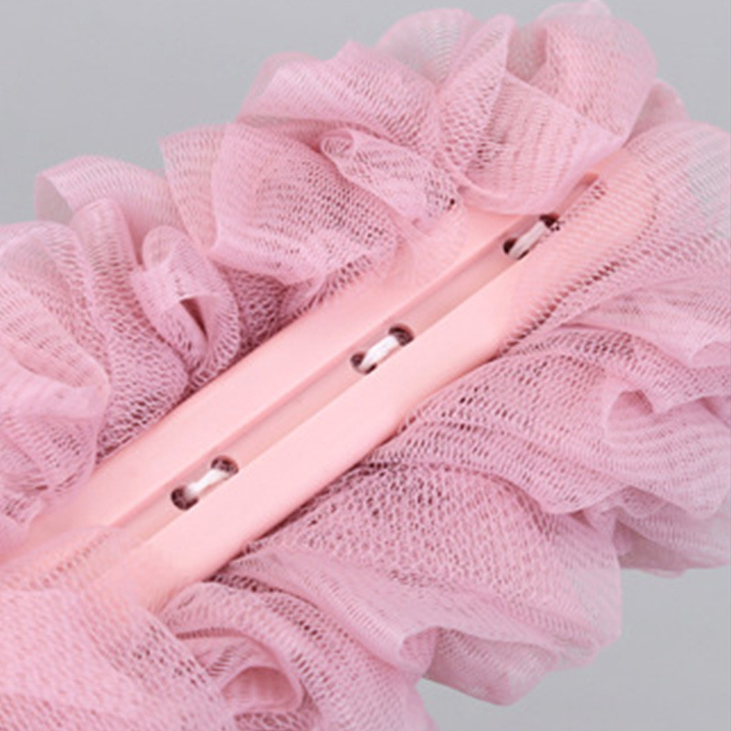 1gab Vannas zieds ar gariem rokturiem plastmasas dušas muguras birste, skruberis Ādas tīrīšanas birstes ķermeņa vannas istabas piederumu tīrīšanas rīks