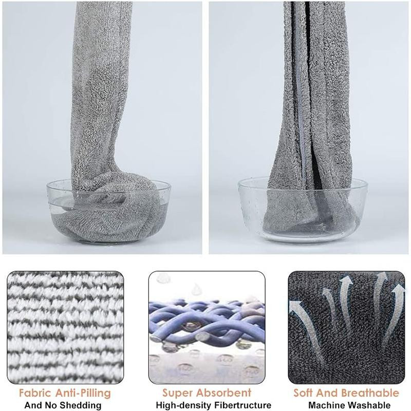 Jauna meiteņu matu žāvēšanas cepure Ātri žūstoša matu dvieļu cepure cepure vannas cepure Mikrošķiedras cietā dvieļu vāciņš Super Absorption Turban Hair Dry Cepure