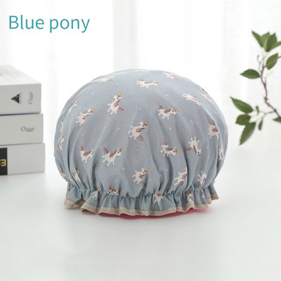 Divslāņu dušas vāciņš ūdensnecaurlaidīgs pieaugušo sieviešu dušas vannas vannas vāciņš šampūns vāciņš jauks nosūcējs virtuves sieviešu eļļas dūmu necaurlaidīgs vāciņš