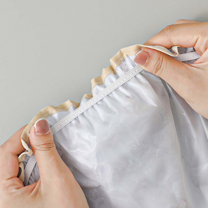 Sieviešu matu cepures cepures piederumi vannas istabai, divslāņu dušas kabīne, ūdensnecaurlaidīga bieza pārsega piederumi, duša virtuve, dūmu necaurlaidīga vannas cepure