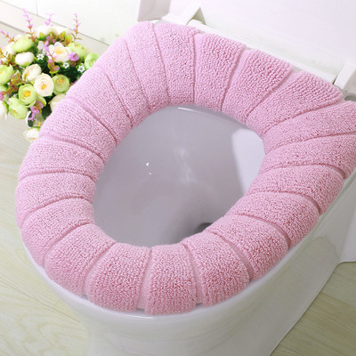 Plaunamas tualeto sėdynės užvalkalas, atsparus vandeniui, lipdukas putplasčio tualeto dangčio dangtis, nešiojamasis silikoninis tualeto puodelio užvalkalas Vonios kambario priedai