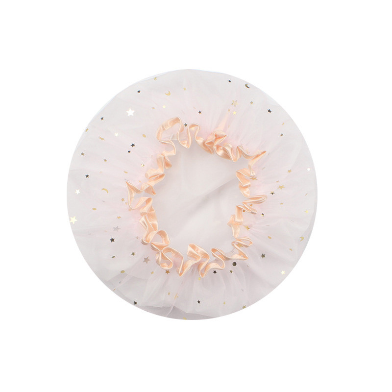 Sabiezināta ūdensnecaurlaidīga dušas cepure, modes dubultā zvaigžņotā debess dizains, vienkāršs un izsmalcināts sieviešu mazgāšanas vannas kopšanas vāciņš