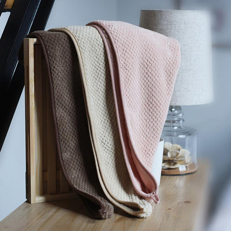 Ženski ručnik za kosu Kućni frotirni ručnici Brisanje kose Ručnici za kupanje Ručnik od mikrovlakana Brzo sušenje Sušenje kose Ručnik za sušenje kose Kupaonica