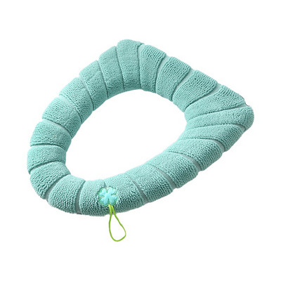 Patogus aksominis koralinis vonios kambario tualeto sėdynės užvalkalas žieminis tualeto užvalkalas buitinis kilimėlis sėdynės dėklo dangtis dangtis karštas išpardavimas