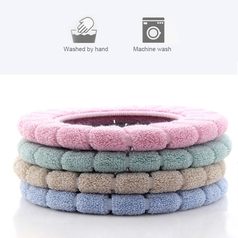 Patogus aksominis koralinis vonios kambario tualeto sėdynės užvalkalas žieminis tualeto užvalkalas buitinis kilimėlis sėdynės dėklo dangtis dangtis karštas išpardavimas