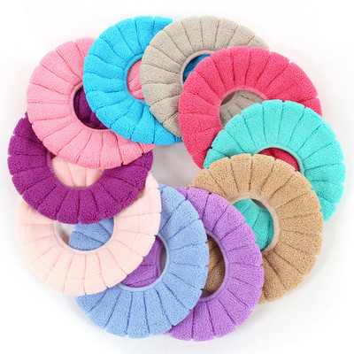 Tualetes sēdekļa pārvalks Silts mīksts akrils mazgājams paklājiņš Mājas dekors Closestool Mat Set Case Tualetes vāks Pārvalks Aksesuāri Vannas istaba Sākums