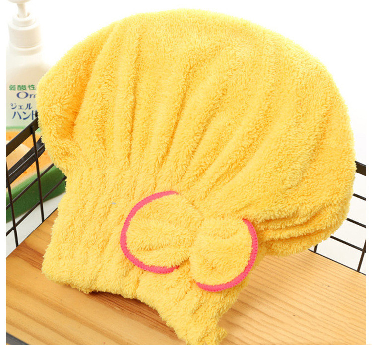 Spa Bow Ietīts dvielis Mikrošķiedras Ātrais matu žāvētājs Vannas vāciņš Vannas istabas aksesuāri Sieviešu dušas cepure matu cepure