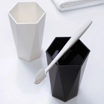 300ml Nordic Toothbrush Tumblers Cup σε σχήμα διαμαντιού Πλυντήριο ρούχων Είδη περιποίησης Ταξιδίου Αντιολισθητικά Αξεσουάρ μπάνιου σπιτιού Ζευγάρια ΝΕΟ