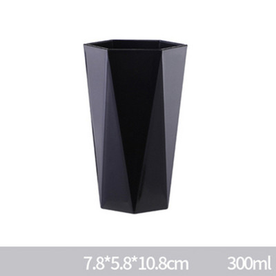 300ml Nordic Toothbrush Tumblers Cup σε σχήμα διαμαντιού Πλυντήριο ρούχων Είδη περιποίησης Ταξιδίου Αντιολισθητικά Αξεσουάρ μπάνιου σπιτιού Ζευγάρια ΝΕΟ