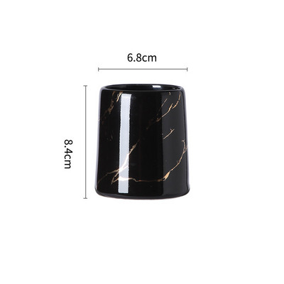 Nordijska čašica za ispiranje usta Keramičke parove Šalica za zube u kućanstvu Šalica za vodu Držač četkice za zube za putovanja Čaše za odlaganje Alati za pranje kupaonice