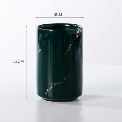 Nordijska čašica za ispiranje usta Keramičke parove Šalica za zube u kućanstvu Šalica za vodu Držač četkice za zube za putovanja Čaše za odlaganje Alati za pranje kupaonice