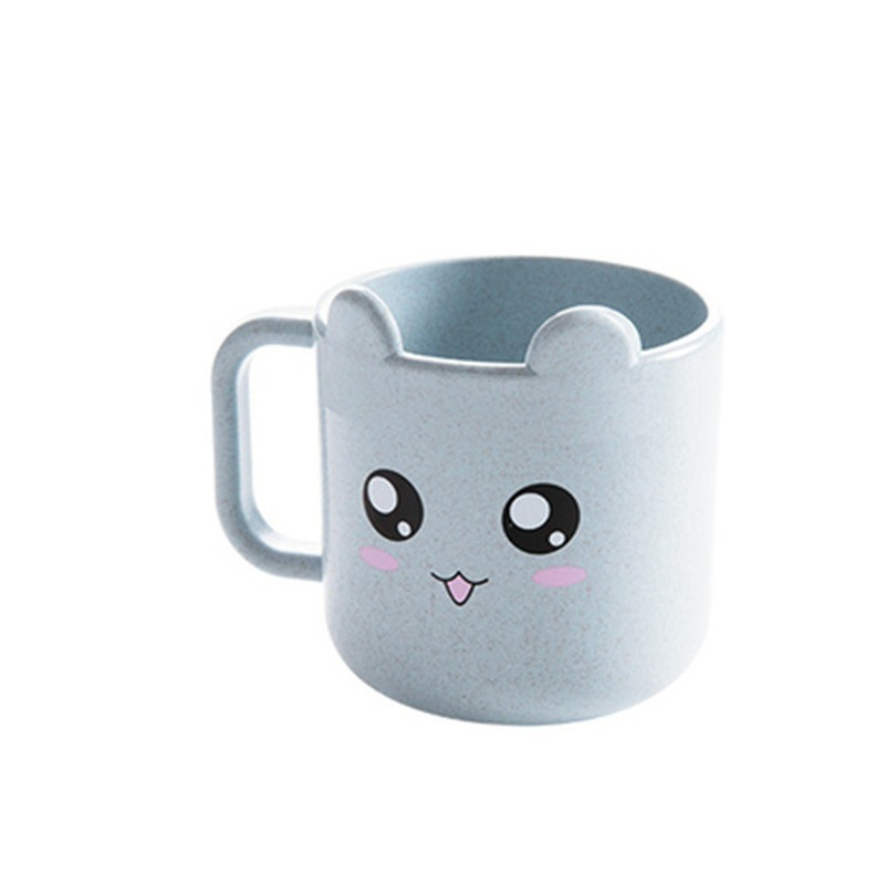 Nisuõlest valmistatud multifilm Expression Suuvee tass Creative Children Harjamistass Plastikust hambahari Hambaharja tass Vannituba A9365