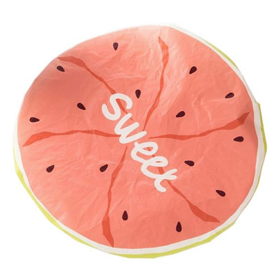 Atkārtoti lietojama elastīga Cute Fruit Design Ūdensizturīga vannas cepure Salons Matu Cepure Meitenes Sievietes Bērni Dušas cepures Vannas istabas produkti