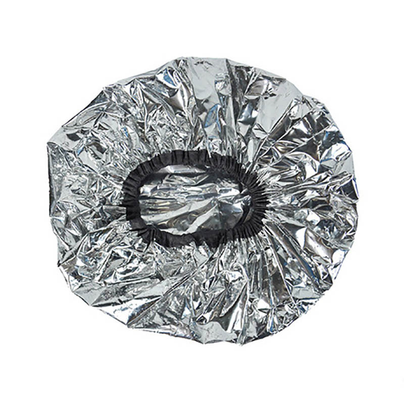 Vienreizējās lietošanas dušas vāciņš dziļi kondicionējošs krāsojums alumīnija karsti sudraba folijas maskas vāciņš Pašsasilstošs matu vāciņš