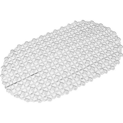 Ristkülikukujulised libisemisvastased vannimatid Turvadušš PVC vannitoamatt äravoolu plastikust auk Dušš jalamassaažipadi Vannitoatarbed