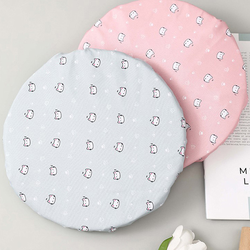 Kétrétegű Kitchen Lady Light Oil füstálló sapka zuhany sapka vízálló felnőtt női zuhanyfürdő sapka sampon sapka aranyos csillogás