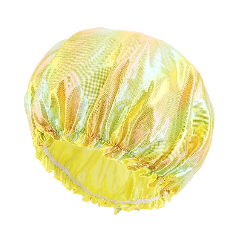 Satīna Bonnet matu veidošanas cepure Adjust Colorful Gari Matu kopšana Dāmu nakts miega cepure Sieviešu lāzera zīda galvas ietīšana dušas nakts cepure