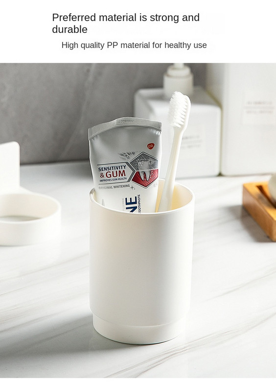 No Trace Paste Rack tassid Seinale kinnitatav hambaharjatopsi hoidik Vannitoa suuveetops Punch-free Wash Cup Kodune hambaharja baño