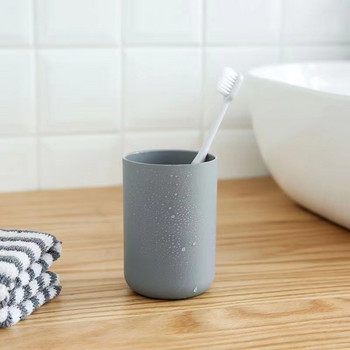Mouthwash Cup Βάση οδοντόβουρτσας Νερό Μόδα Γκρι Αξεσουάρ μπάνιου Ασφαλές Υλικά Προϊόντα Σπίτι Κήπος