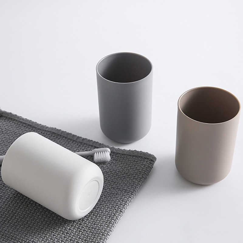 Kupaonska plastična vodica za ispiranje usta Šalica za kavu Čaj Šalica za vodu Kućna putovanja Jednobojni držač četkice za zube Šalica za piće Alati