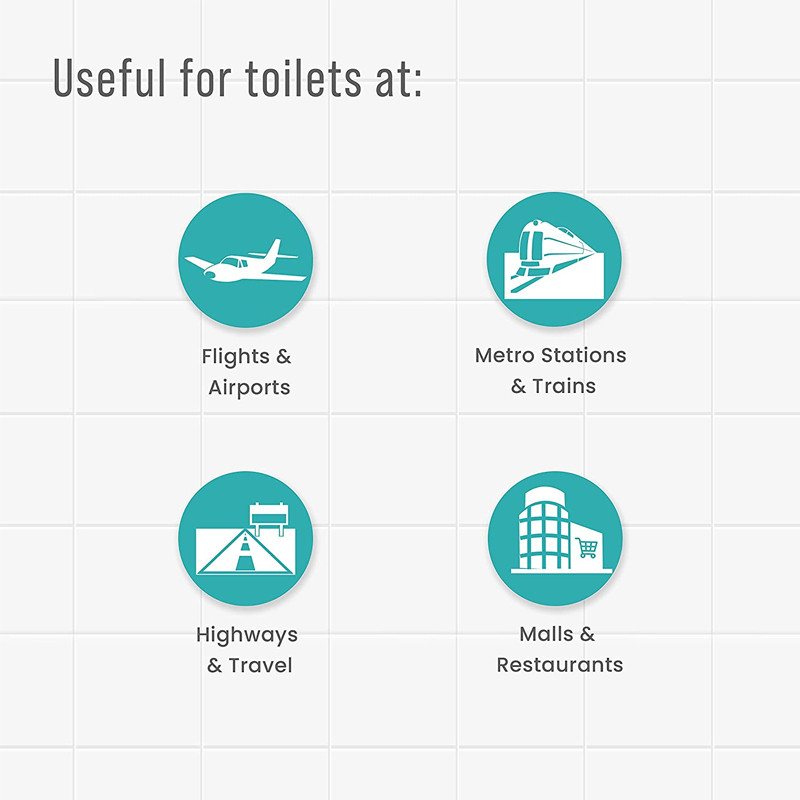 Navlake za WC sjedala za jednokratnu upotrebu za zamotane na putovanju Malu djecu Naučavanje noše u javnim zahodima Ulošci za WC školjke Putovanje Lako za nošenje