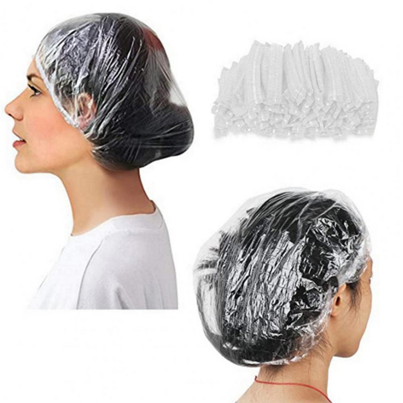 Suure elastsusega siidine veekindel peakate, juuksevärvi kate salongi jaoks