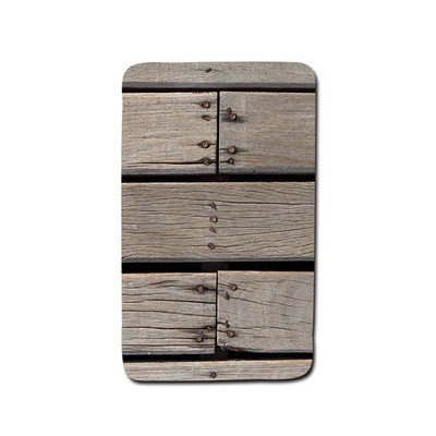 Svijetloplava ploča Prostirka za kupaonicu Prstenovi protiv klizanja Kupaonska prostirka 3D otirač WC prostirka Toillete Navlaka za sjedalo U prostirke 1 kom kupaonske prostirke