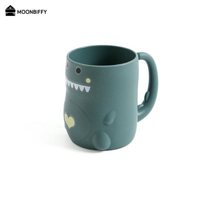 Preslatke i nove čašice za ispiranje usta dinosaura natjerat će djecu da zavole pranje zuba i ukrasit će vašu kupaonicu Akrilna četkica za zube