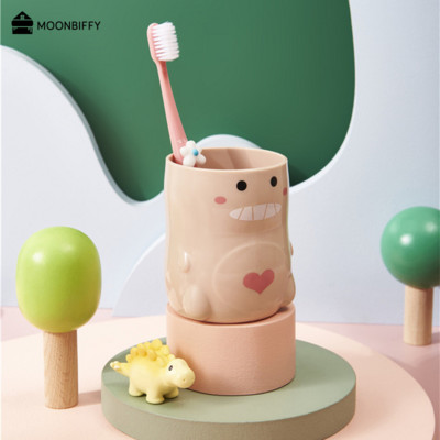 Preslatke i nove čašice za ispiranje usta dinosaura natjerat će djecu da zavole pranje zuba i ukrasit će vašu kupaonicu Akrilna četkica za zube