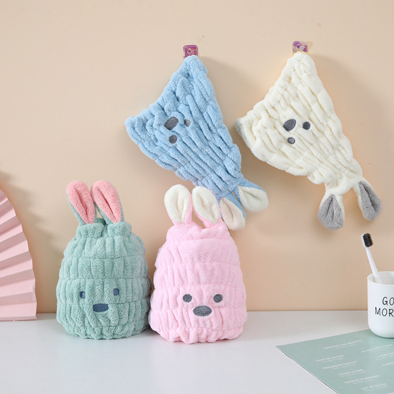 Sieviešu cepure sausiem matiem, mikrošķiedras bieza koraļļu flīsa, absorbējoša, ātri žūstoša dvieļa vāciņa soma Turbāna mājsaimniecības dušas cepure