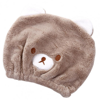 Stilīga matu žāvēšanas cepure, laba ūdens absorbcija, pret izbalēšanu sausu matu cepure Ērta meiteņu garu matu ietīšanas absorbējoša cepure