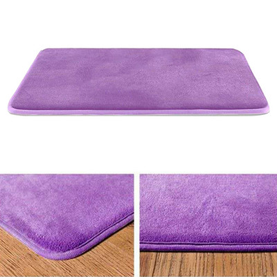 Mīksts neslīdošs vannas paklājiņš, absorbējošs Memory Foam tualetes pamats Vannas istabas dušas paklājs Dzīvojamās istabas virtuves grīdas paklājiņš vannas paklājiņš