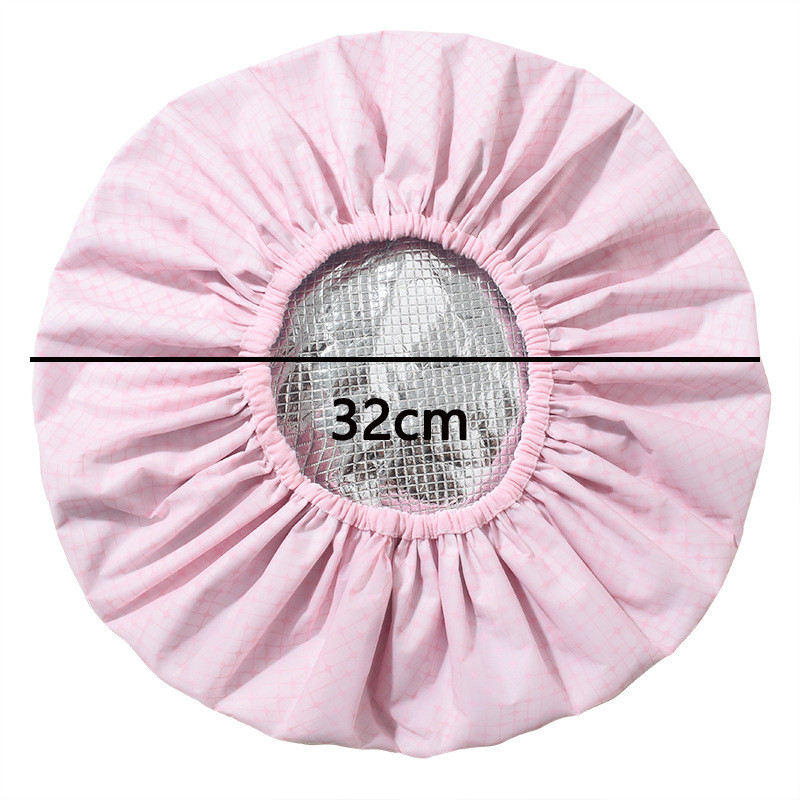 Ūdensizturīgi lielizmēra regulējami dušas cepures sievietēm vīriešiem, gariem matiem, trīsslāņu atkārtoti lietojamas dušas cepures vannas cepures