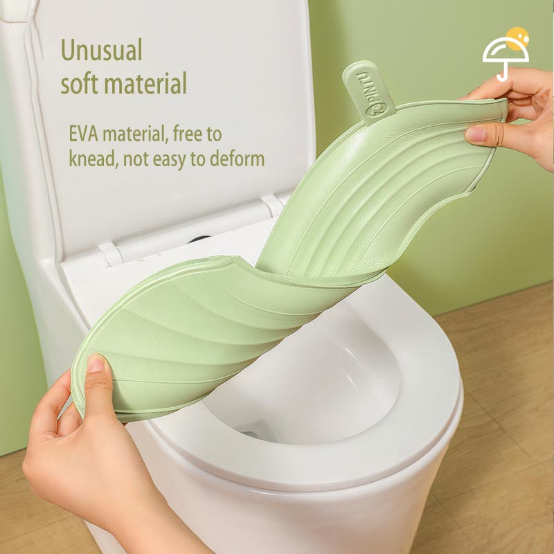 Univerzalna vodootporna podloga za navlaku za WC školjku Kupaonska podloga za WC školjku s ručkom Zadebljana mekana voda koja se može ribati WC kupaonski pribor