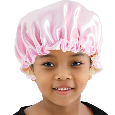 Ūdensnecaurlaidīga dušas cepure Dušas cepures Elastīgas atkārtoti lietojamas vannas matu cepures Aizsardzības matu vannas cepures Divslāņu vannas dušas cepures