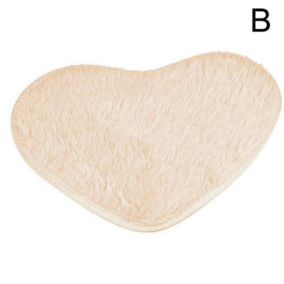 Vannimatid Mini 40X30cm Südamekujuline Libisemiskindla padjavaiba komplekt WC-mustriga Vannitoa Väikesed matid Põrandavaibamadrats Kodukaunistuseks
