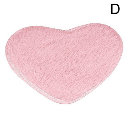 Vannimatid Mini 40X30cm Südamekujuline Libisemiskindla padjavaiba komplekt WC-mustriga Vannitoa Väikesed matid Põrandavaibamadrats Kodukaunistuseks