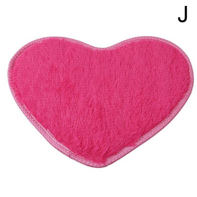 Vannimatid Mini 40X30cm Südamekujuline Libisemiskindla padjavaiba komplekt WC-mustriga Vannitoa Väikesed matid Põrandavaibamadrats Kodukaunistuseks
