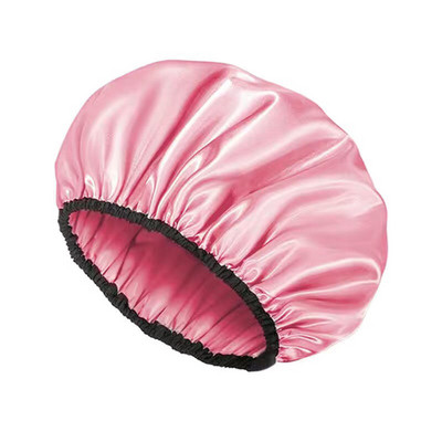 Dušas cepures izdrukas Ūdensizturīga liela atvere īsiem un gariem matiem Atkārtoti lietojama vannas matu cepure sievietēm vīriešiem un bērniem