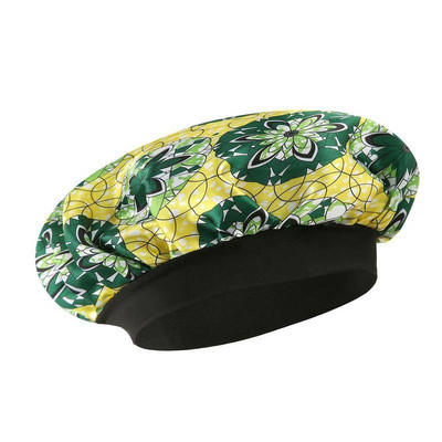 Satīna miega cepure bērniem matu pārsegs elastīga platas joslas cepure nakts cepure matu izkrišanas vāciņš Mīksts salons vannas spa dušas cepures