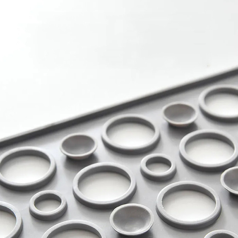 Vonios kambario neslystantis kilimėlis Dušas nuo kritimo grindų kilimėlis plastikinis stačiakampis kiliminis tualetas apvalus tuščiaviduris vandeniui atsparus kilimėlis Tpe siurbimo padėklas