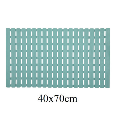 Χαλάκι ποδιού Homaxy PVC Αδιάβροχο Μαλακό αντιολισθητικό χαλάκι μπάνιου με βεντούζες για χαλί ντουζιέρας πόρτας Χαλί κουζίνας μπανιέρας