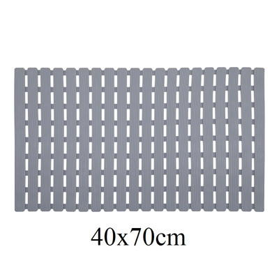 Χαλάκι ποδιού Homaxy PVC Αδιάβροχο Μαλακό αντιολισθητικό χαλάκι μπάνιου με βεντούζες για χαλί ντουζιέρας πόρτας Χαλί κουζίνας μπανιέρας