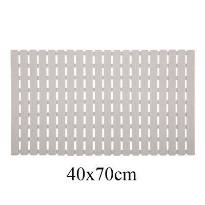 Χαλάκι ποδιού Homaxy PVC Αδιάβροχο Μαλακό αντιολισθητικό χαλάκι μπάνιου με βεντούζες για χαλί ντουζιέρας πόρτας Χαλί κουζίνας μπανιέρας