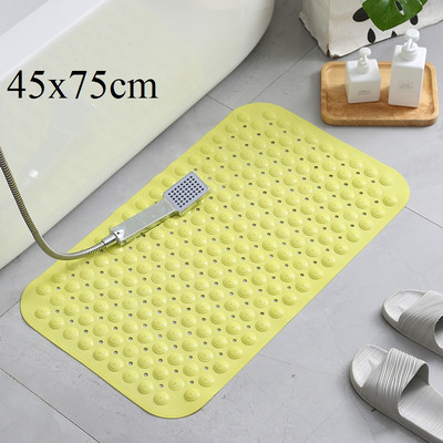 Χαλάκι ποδιού Homaxy PVC Αδιάβροχο Μαλακό αντιολισθητικό χαλάκι μπάνιου με βεντούζες για χαλί ντουζιέρας πόρτας Χαλί κουζίνας μπανιέρας